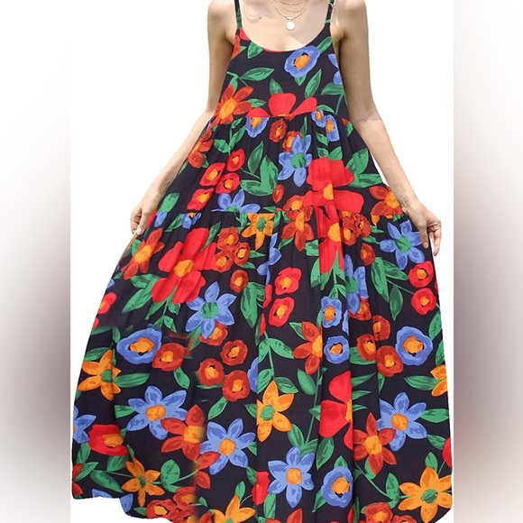 Colourful maxi dress - Picture 6 of 6